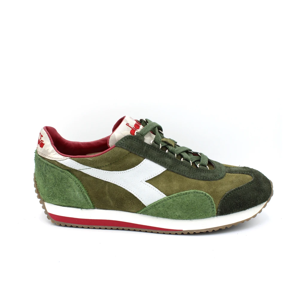 Diadora Equipe EVO Camo Sneakers Heren Schoenen Groen