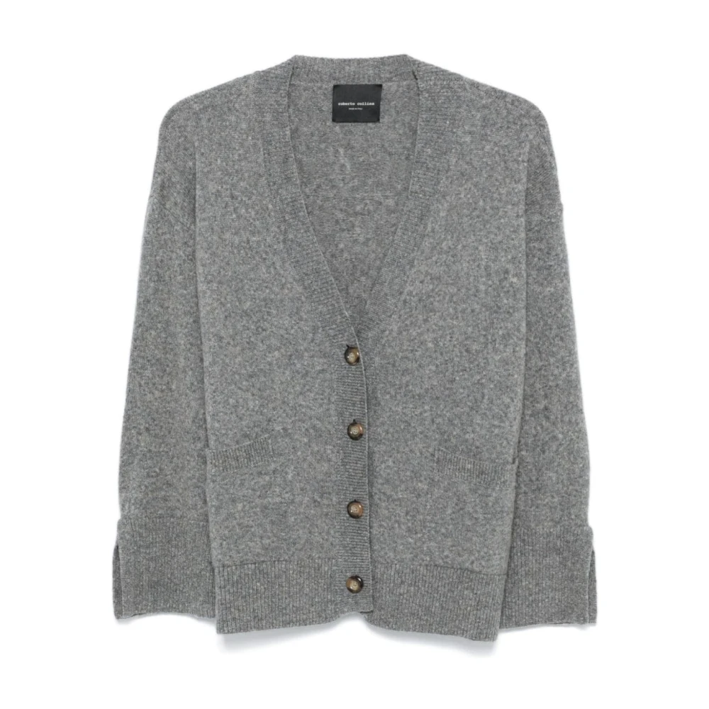 Roberto Collina Grijze Sweaters voor Mannen Gray Dames