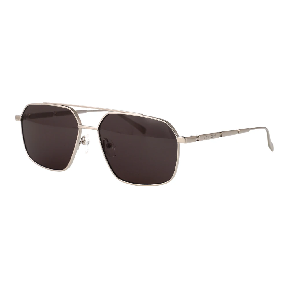 Alexander Mcqueen Men's Gray Sunglasses, 59 Mm, Stylish Sunglasses Am0477s
