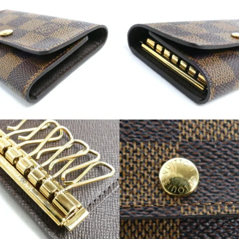 Louis Vuitton Vintage Pre-owned Canvas key-holders Brown Dames