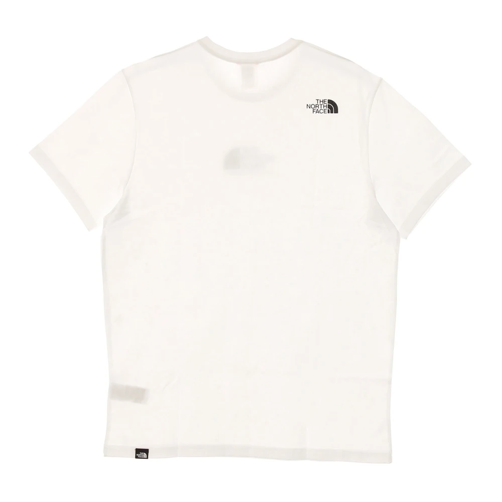 The North Face Alpine Tee 3 Wit Zwart Heren T-shirt White Heren