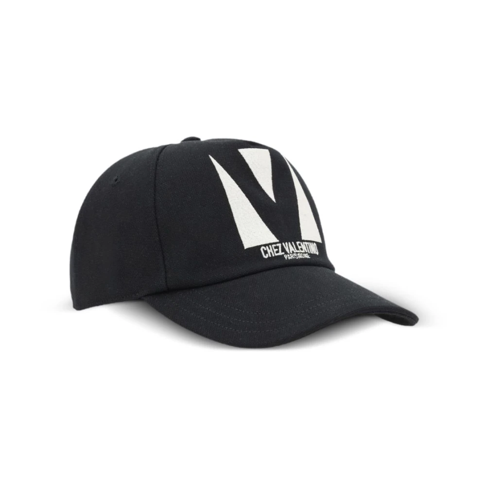 Valentino Garavani Men's Black Hats & Caps, 58 Cm, Baseball Cap Stylish Accessory