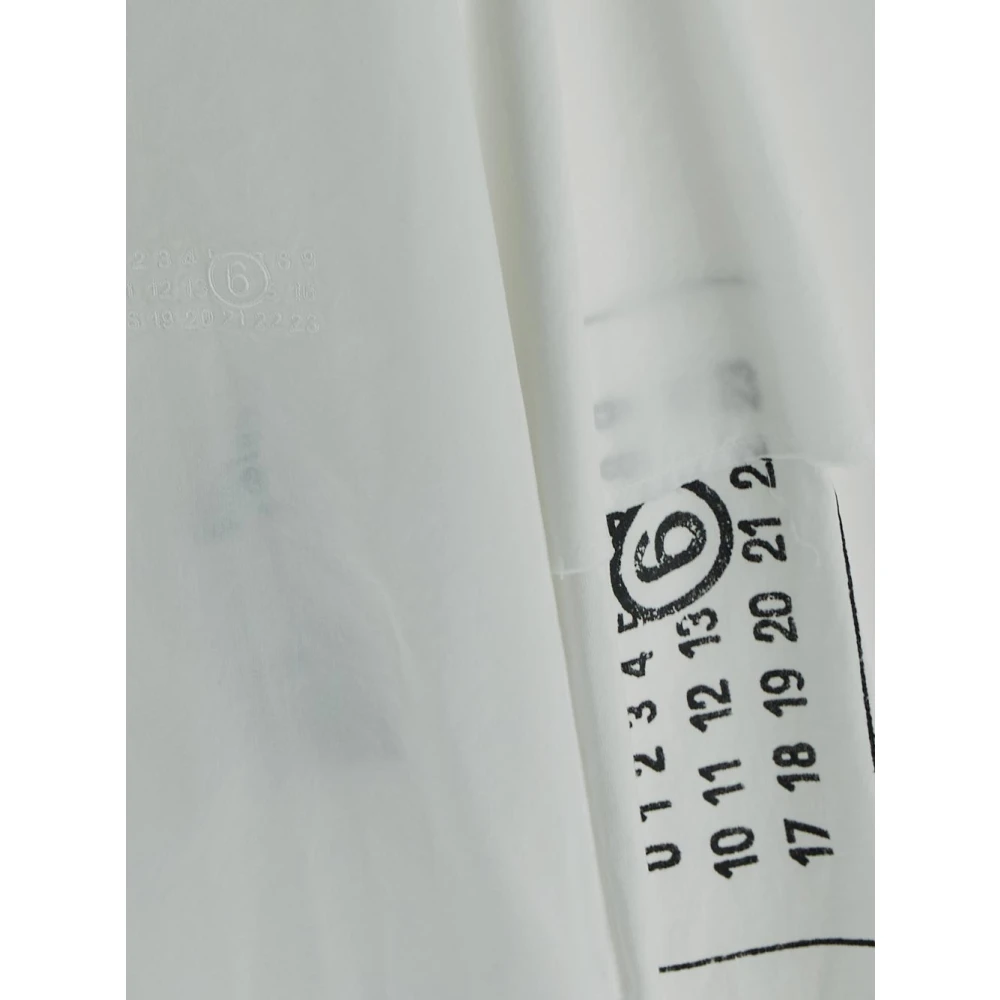 MM6 Maison Margiela Heren Overhemd Mode White Heren