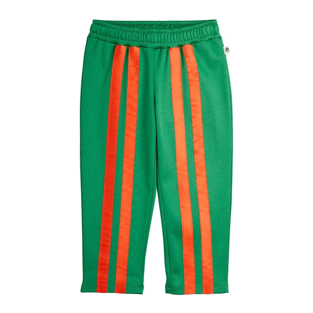 Mini Rodini Boys Green Sweatpants, 6 M, Joggers