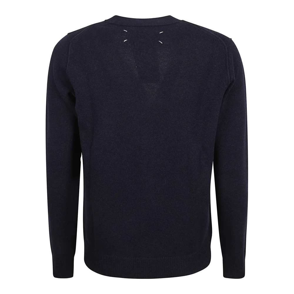 Maison Margiela Blauwe Cardigan voor Heren Blue Heren