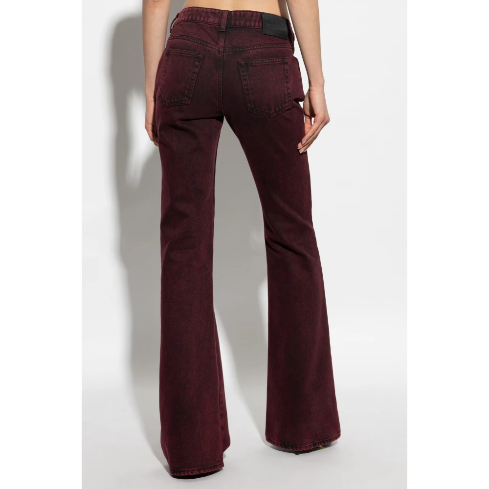 alexander mcqueen Jeans met logo Red Dames