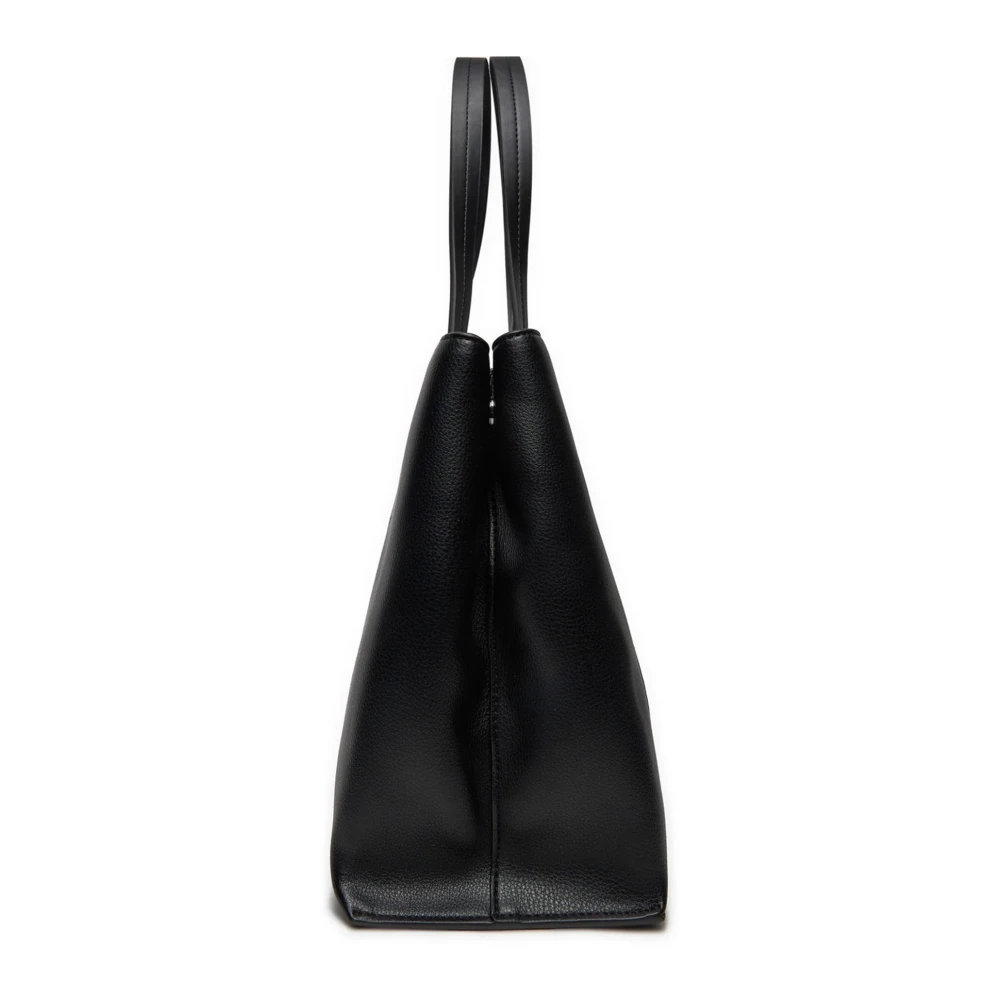 Calvin Klein Daily Medium Tote Pebble Tas Black Dames