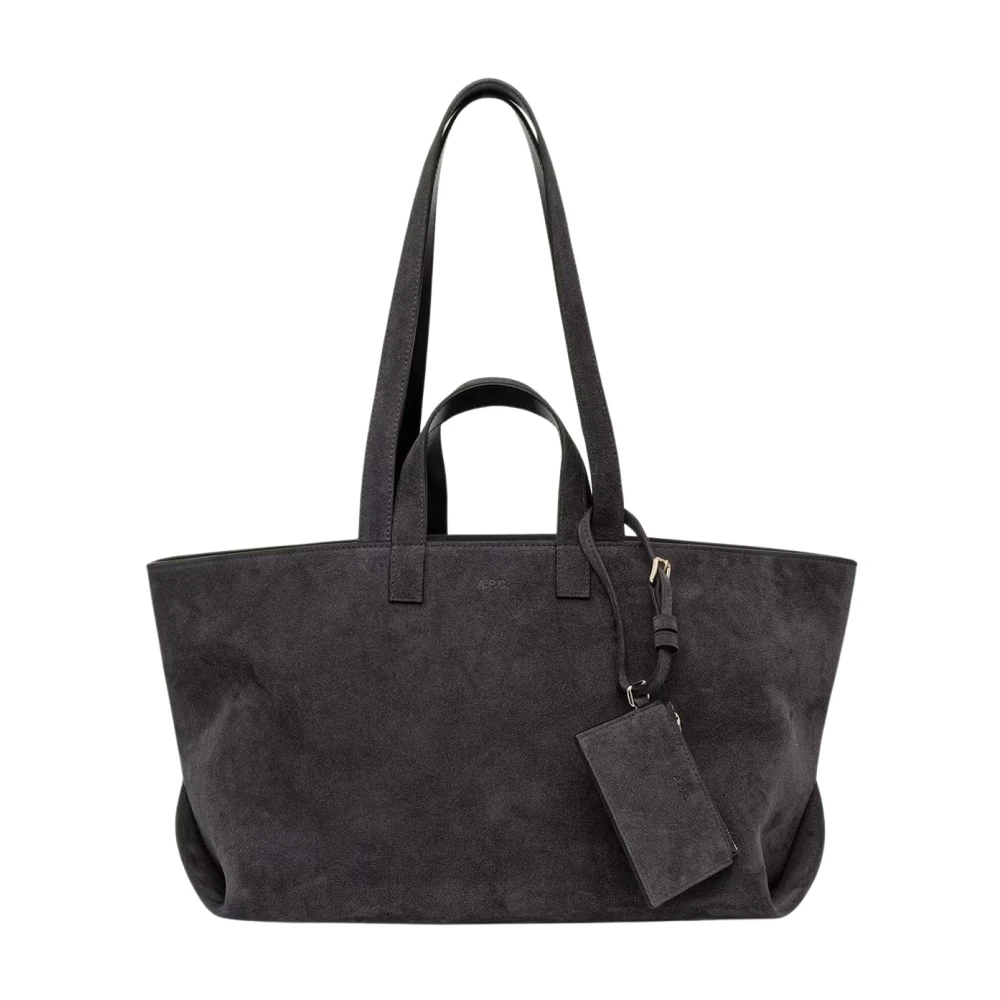 A.p.c. F67057law Borsa Le Drummer Law Slate Grey - Immagine 3