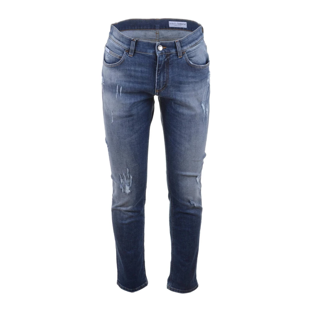 Dolce & Gabbana Stijlvolle Heren Jeans Blue Heren