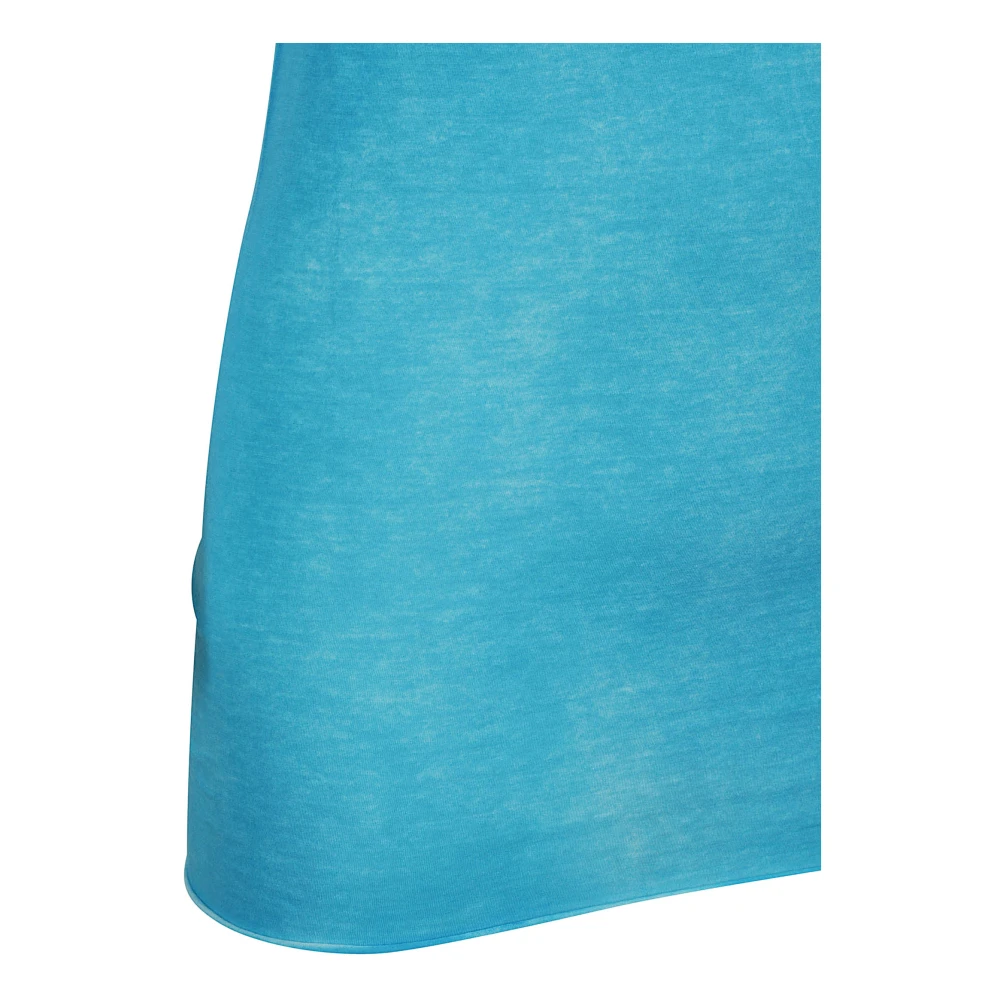 Avant Toi Turquoise Katoenen Top Gemaakt in Italië Blue Dames