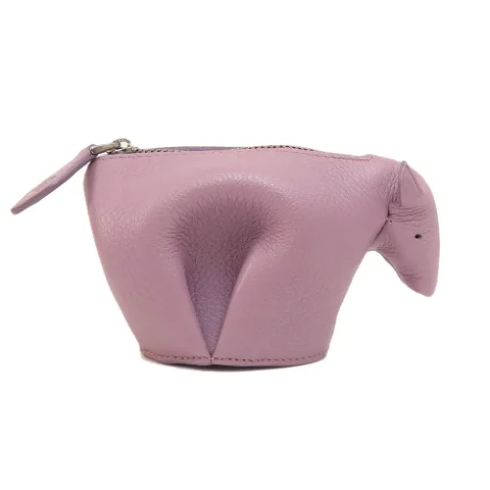 Loewe Pre-owned Leather home-office Purple Dames