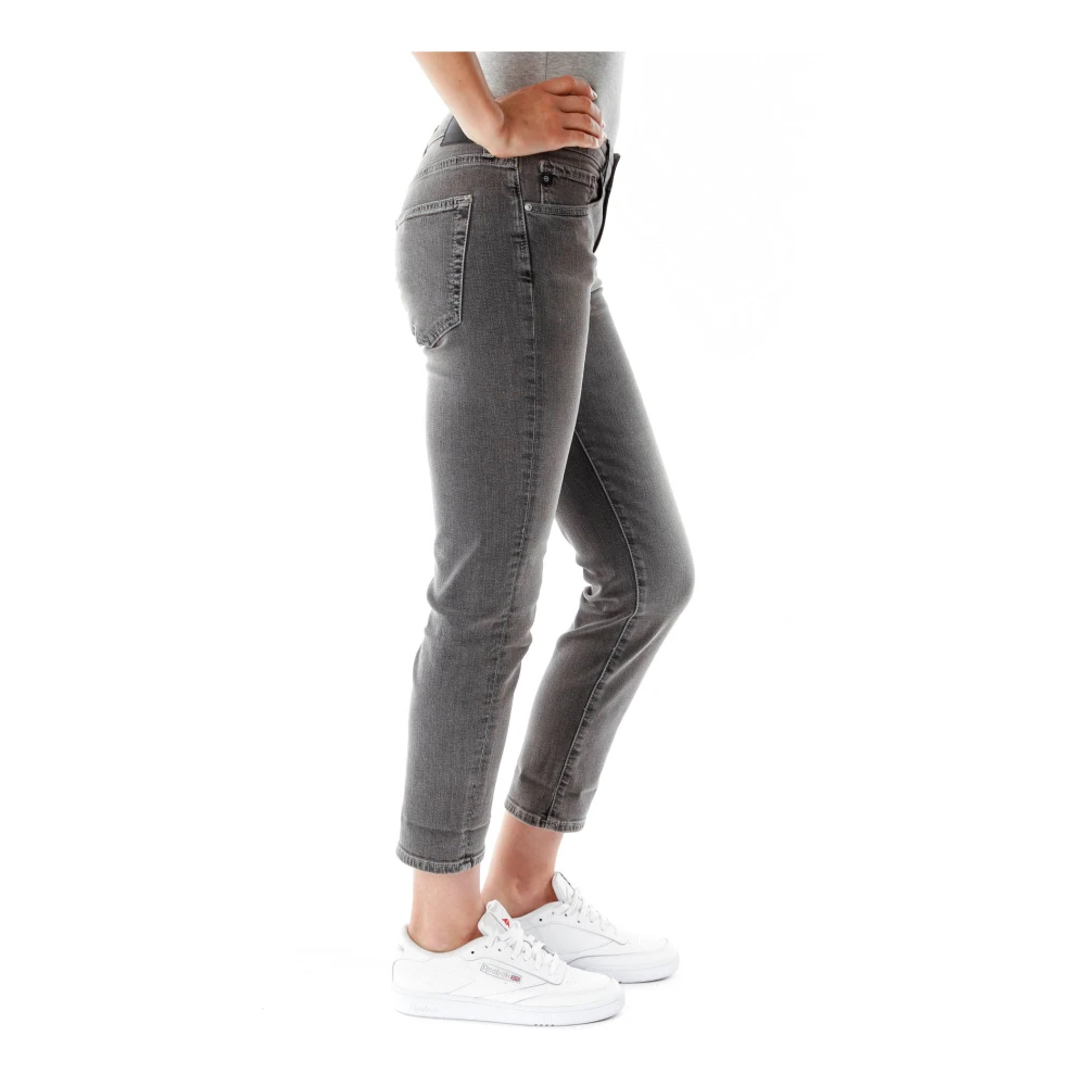 adriano goldschmied Cropped Jeans Gray Dames