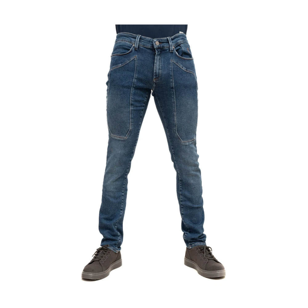 Jeckerson Stijlvolle en veelzijdige heren jeans Blue Heren