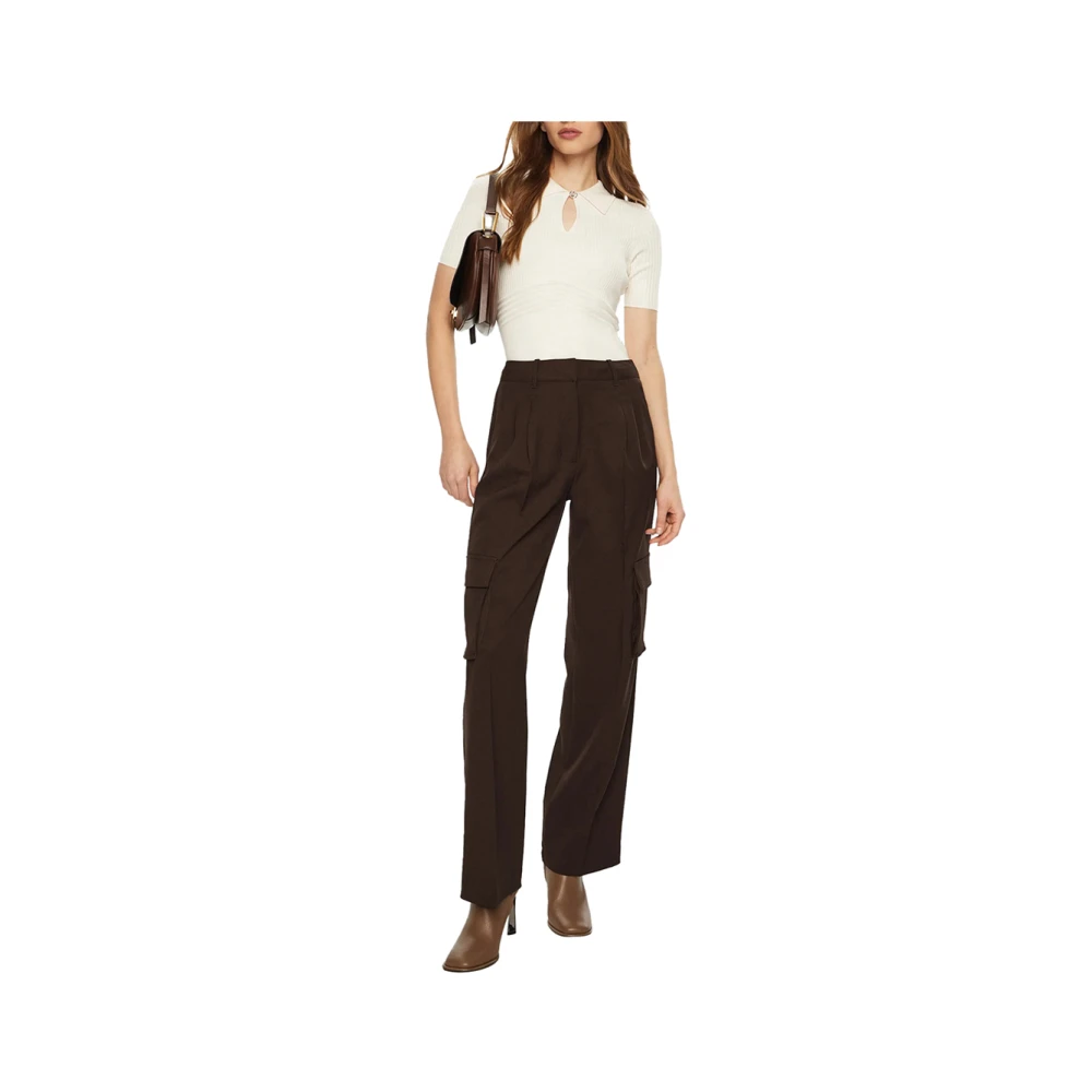 Guess Bruine Klassieke Damesbroek Brown Dames