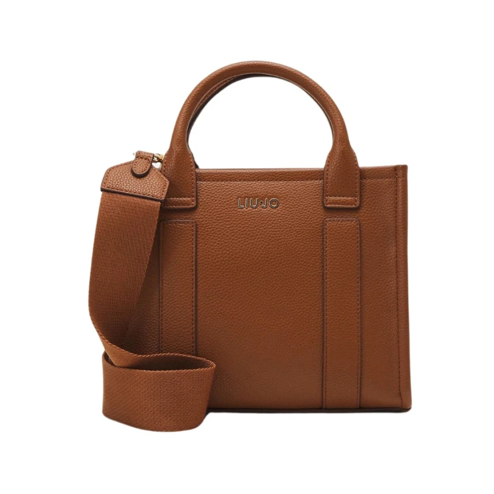 Liu Jo Handtas Elegante Leren Tote Tas Brown Dames