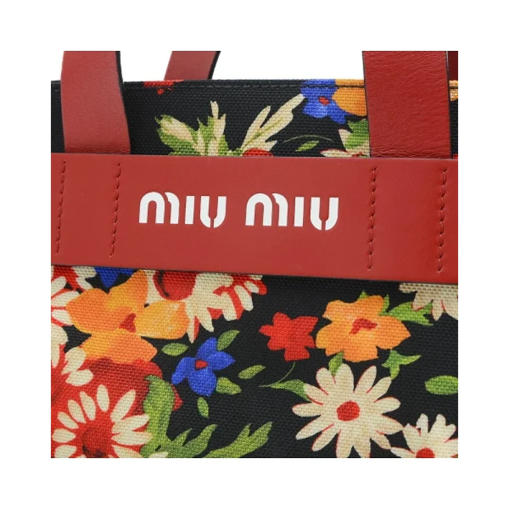 Miu Pre-owned Canvas shoulder-bags Multicolor Dames