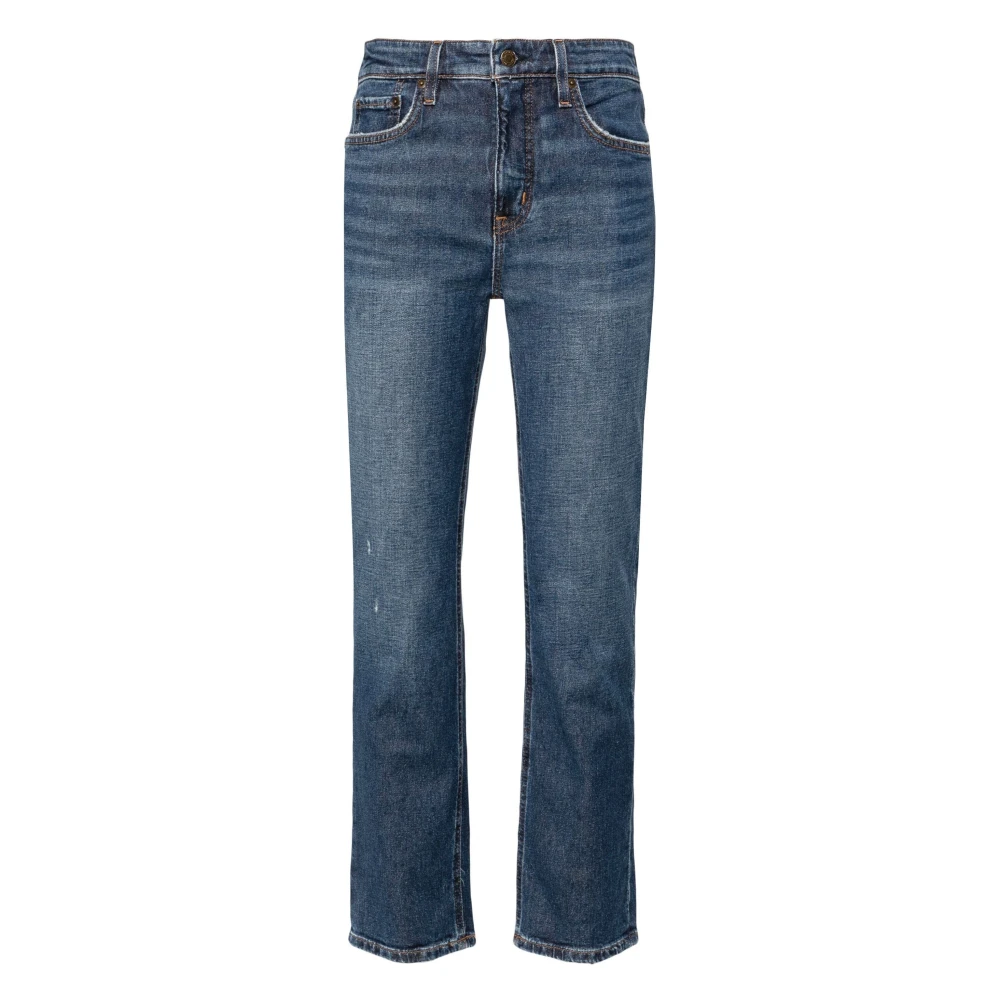 Ralph Lauren Ankle Straight Jeans Blue Dames