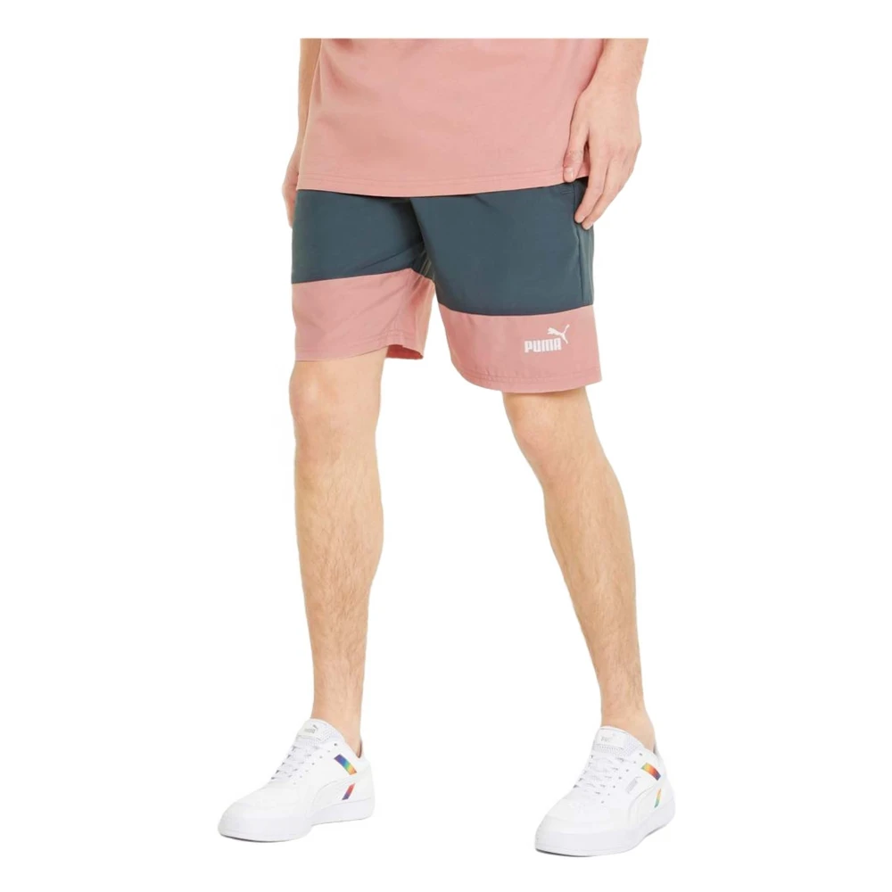 Puma Power Colorblock Shorts Multicolor Heren