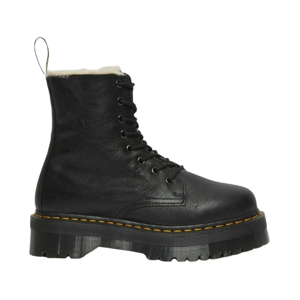 Dr Martens Donna Nero Stivaletti Da Jadon Platform - Immagine 5