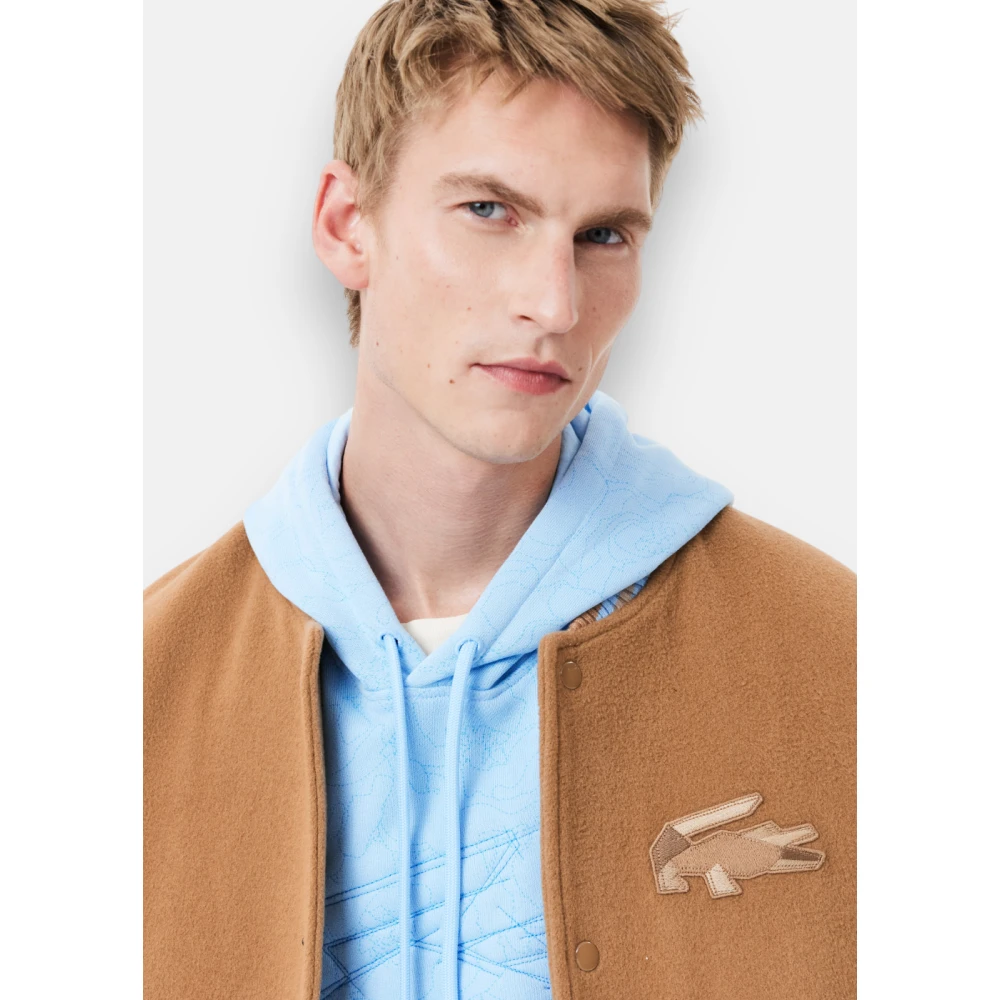 Lacoste Krokodil Badge Wol Teddy Jack Brown Heren