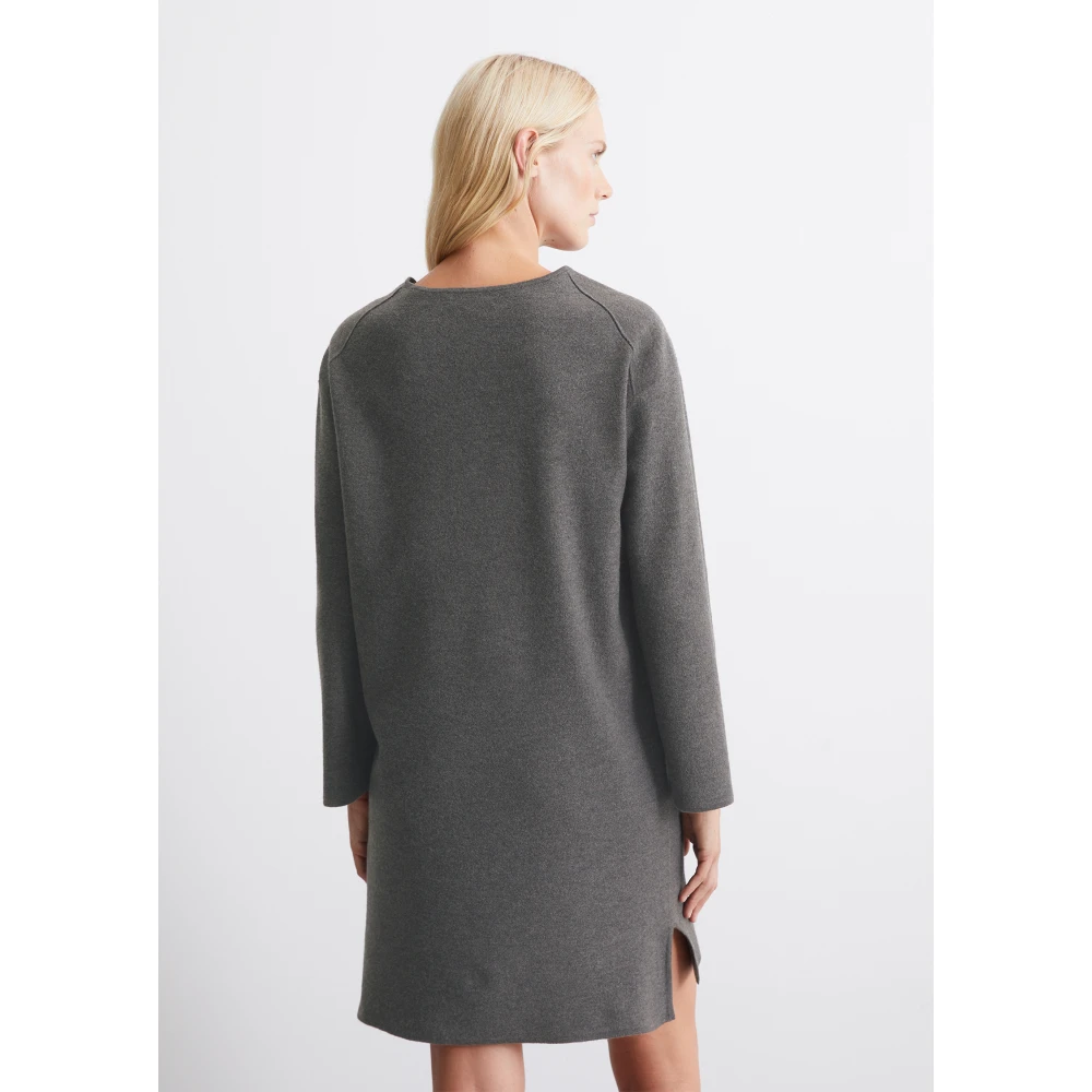 Marc O'Polo Wollen jurk los Gray Dames