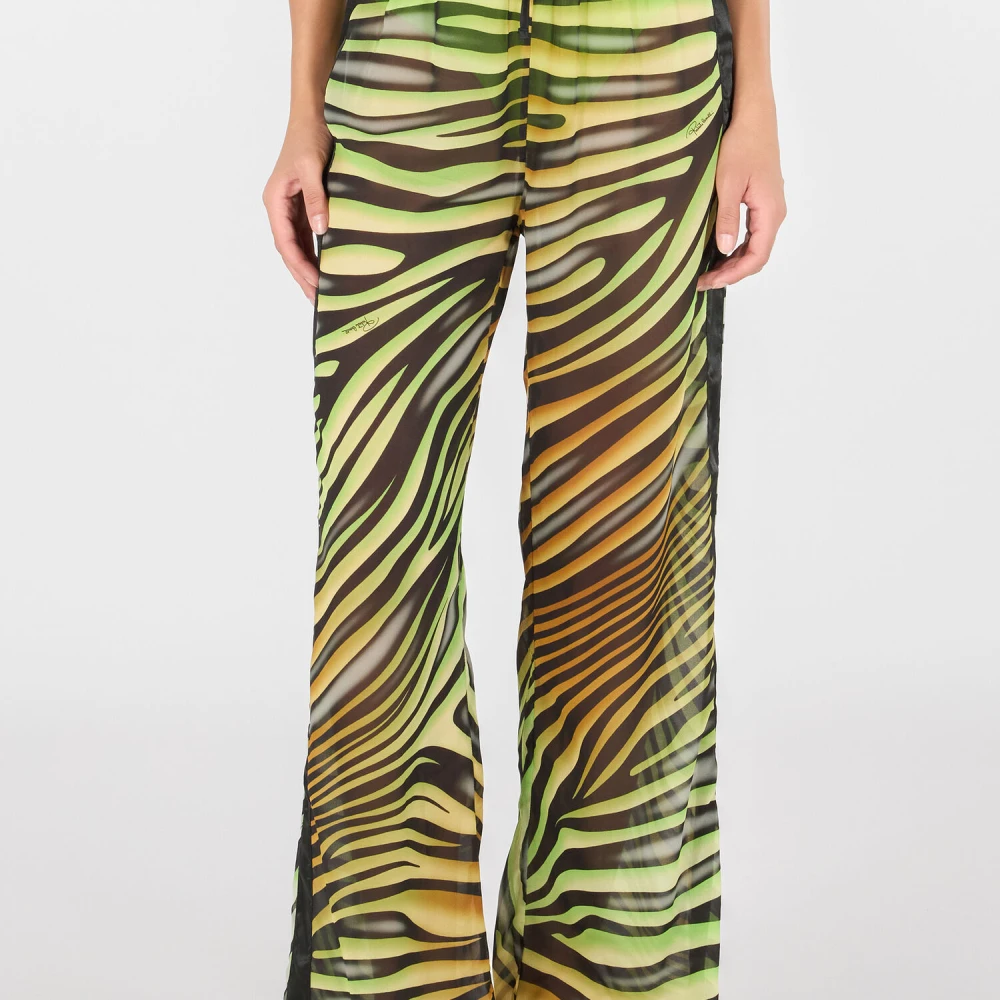 Roberto Cavalli Elegante Damesbroek Multicolor Dames