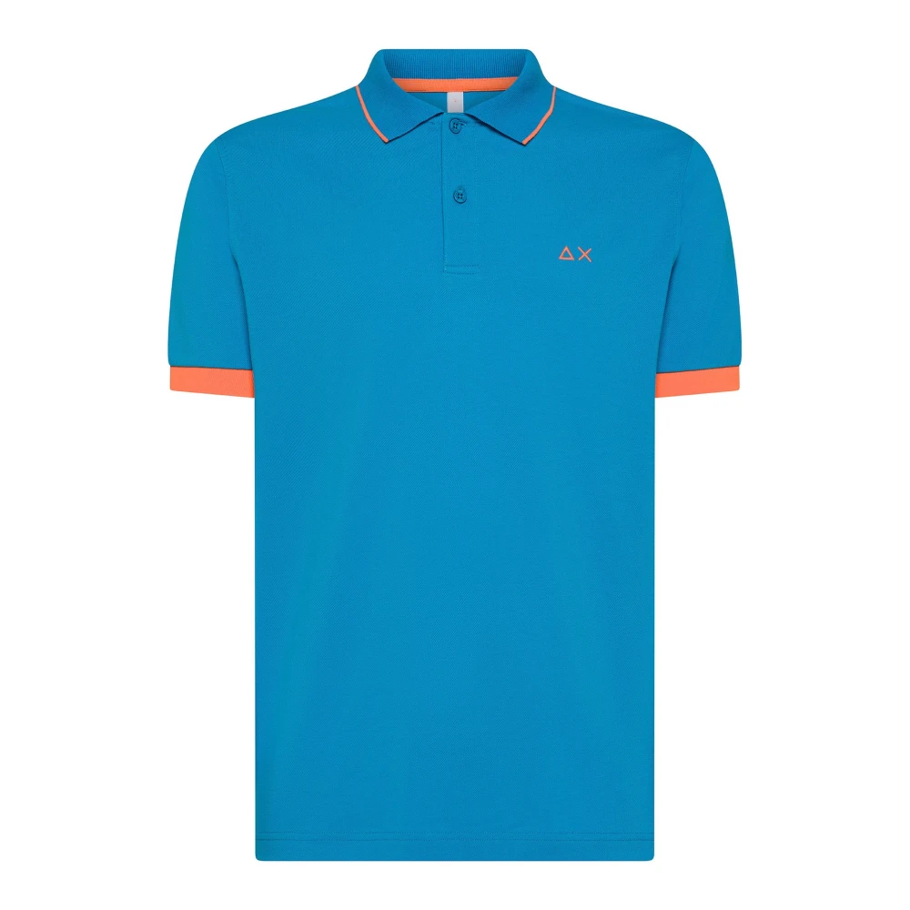 Sun68 - Tops > Polo Shirts - Blue - Sun68 - Modalova