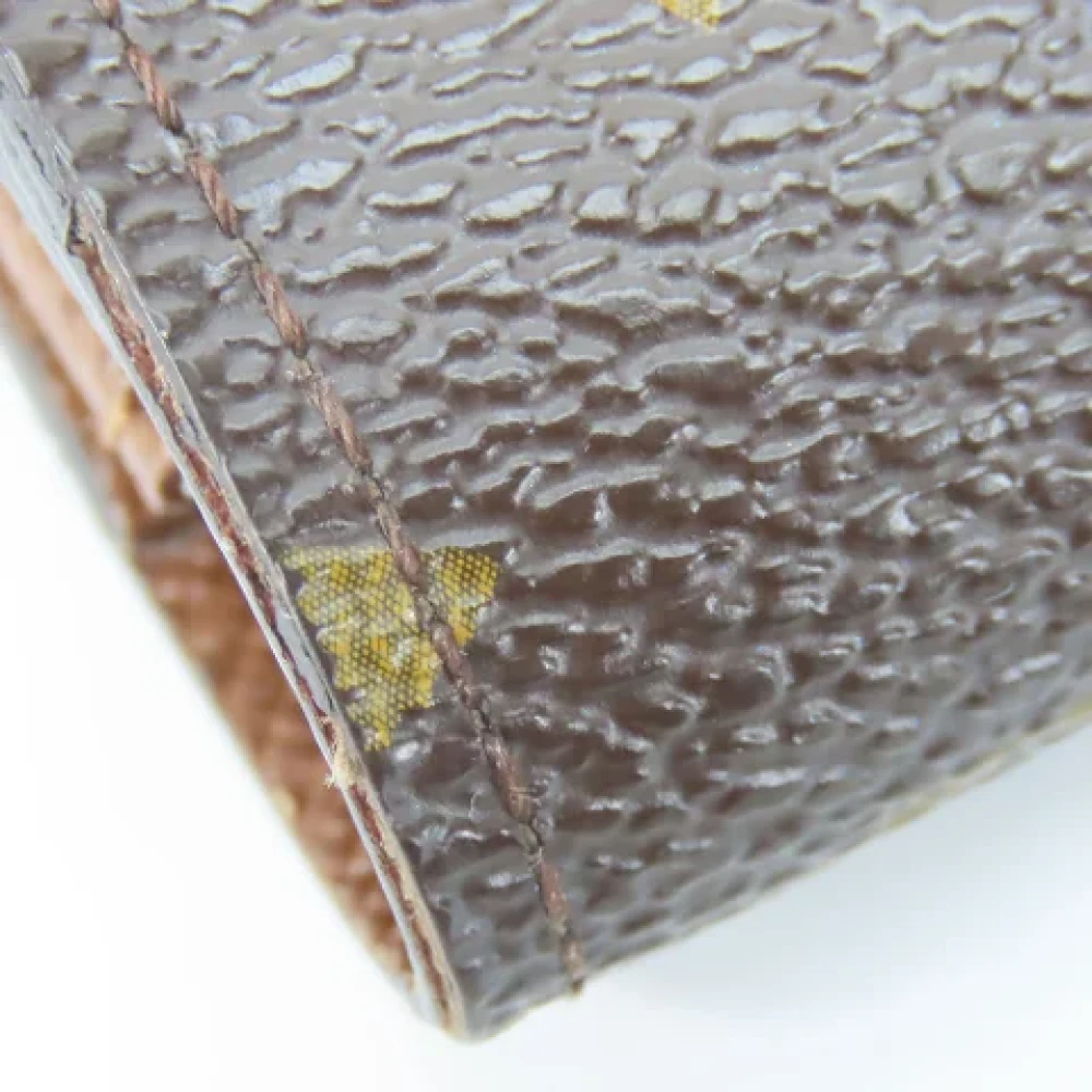 Louis Vuitton Vintage Pre-owned Canvas wallets Brown Dames