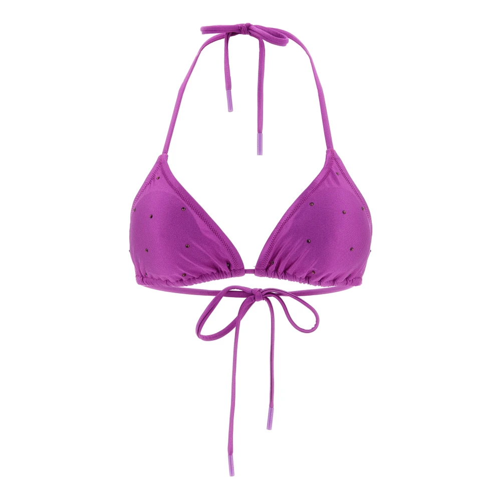 Goldbergh Women's Purple Velora Bikini Top - Bikinis - L - Swimwear