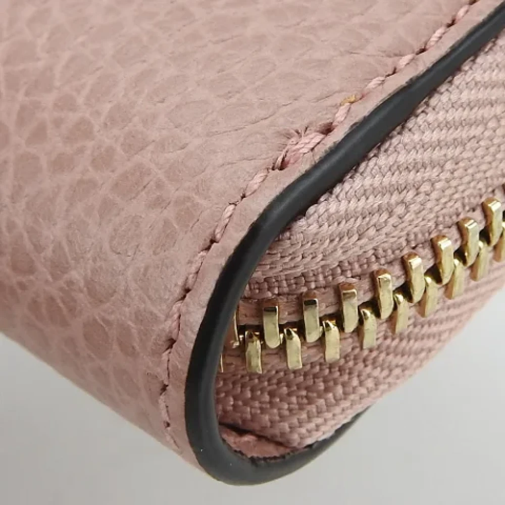Gucci Vintage Pre-owned Leather wallets Pink Dames