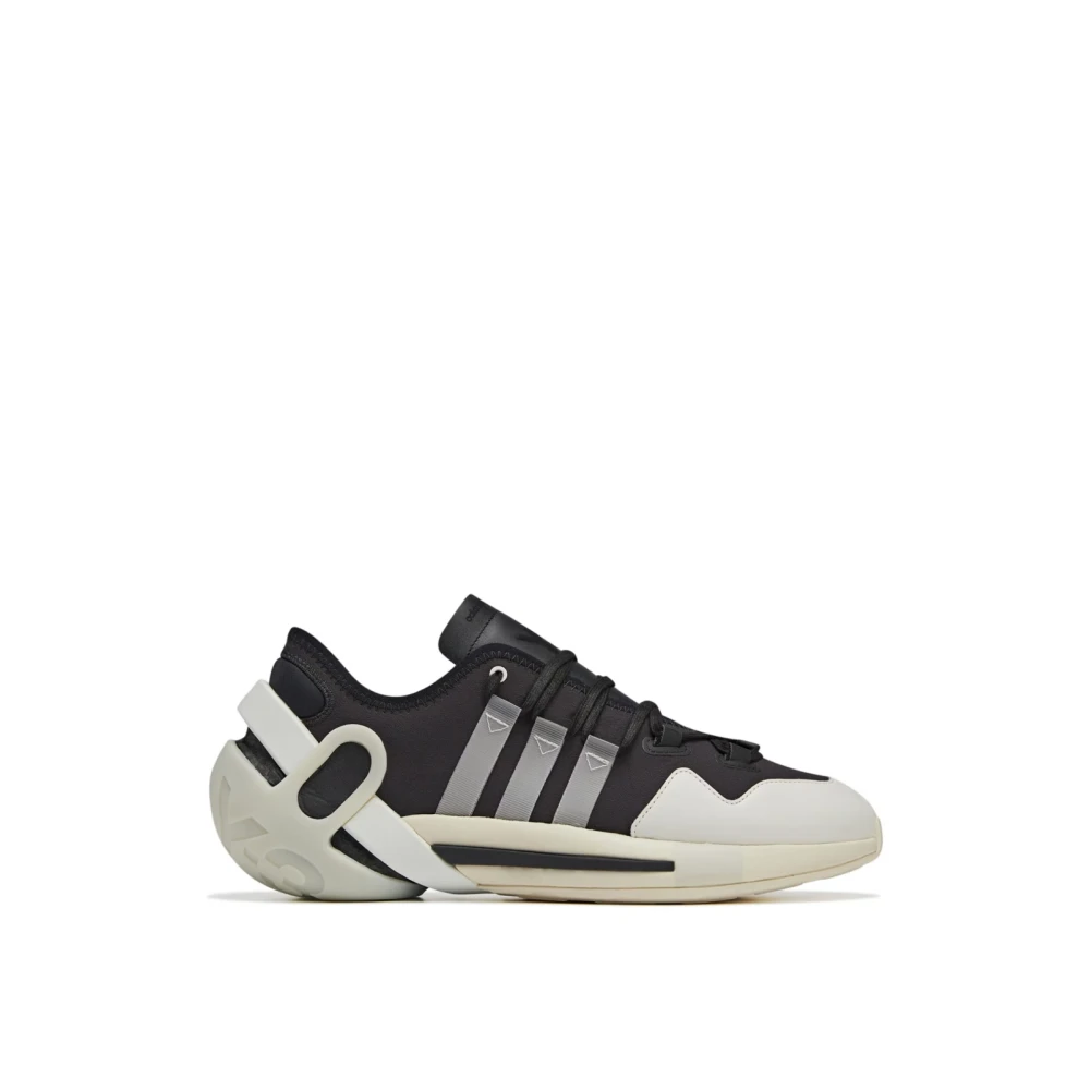 Y-3 Boost Sneakers /Crème Rubberen Zool Heren Schoenen Zwart