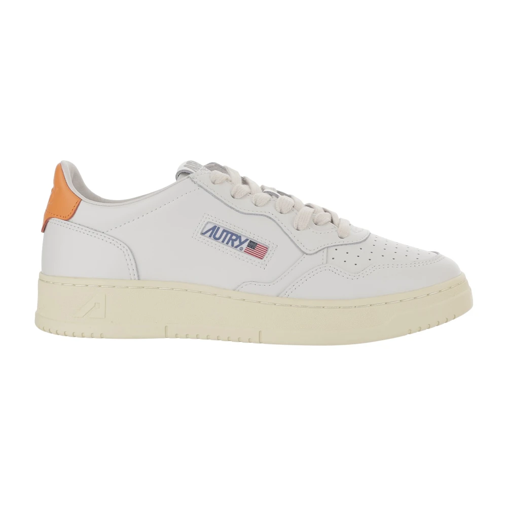 Autry Leather Sneakers Heren Schoenen Wit