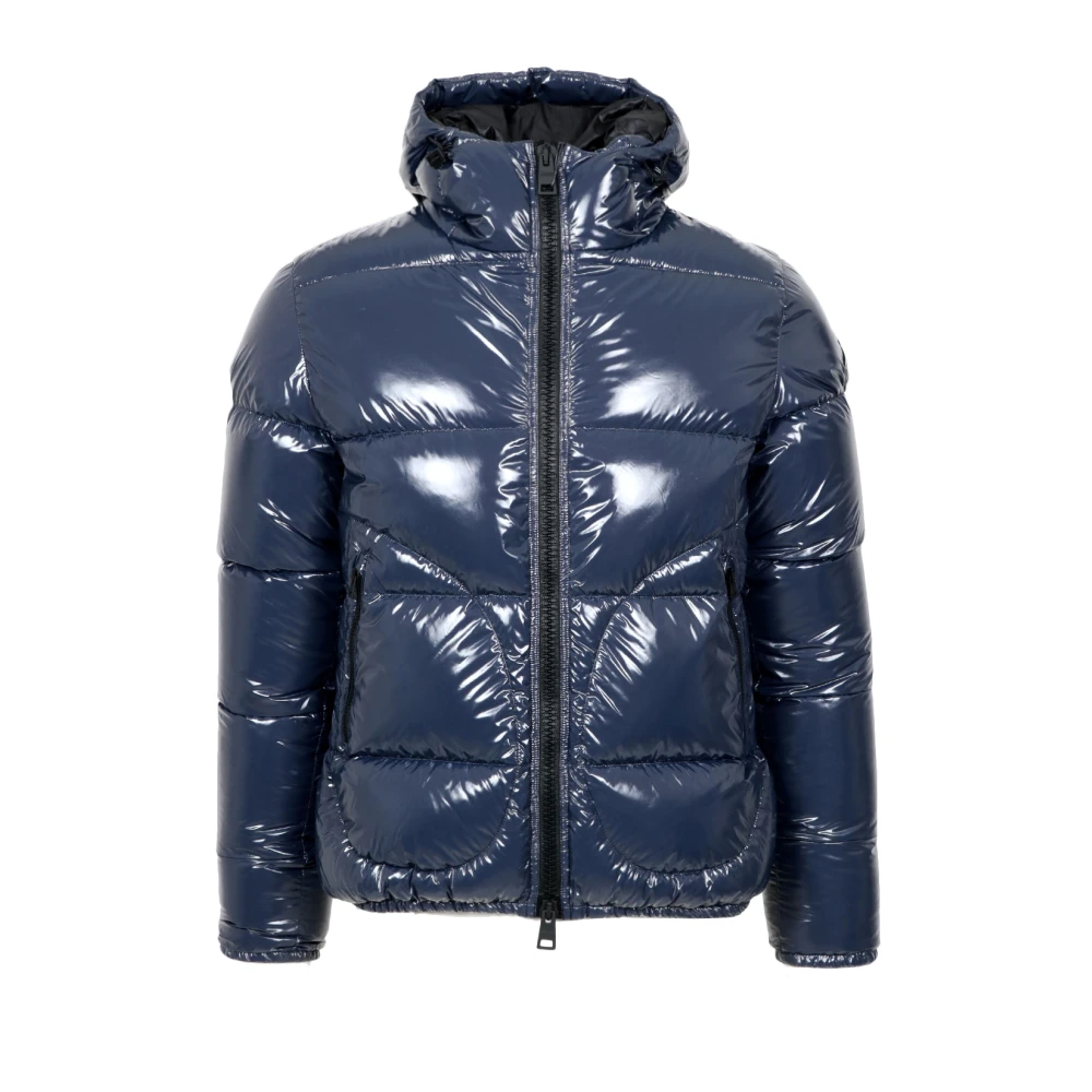 Herno Donzen Jas met Capuchon Blue Heren