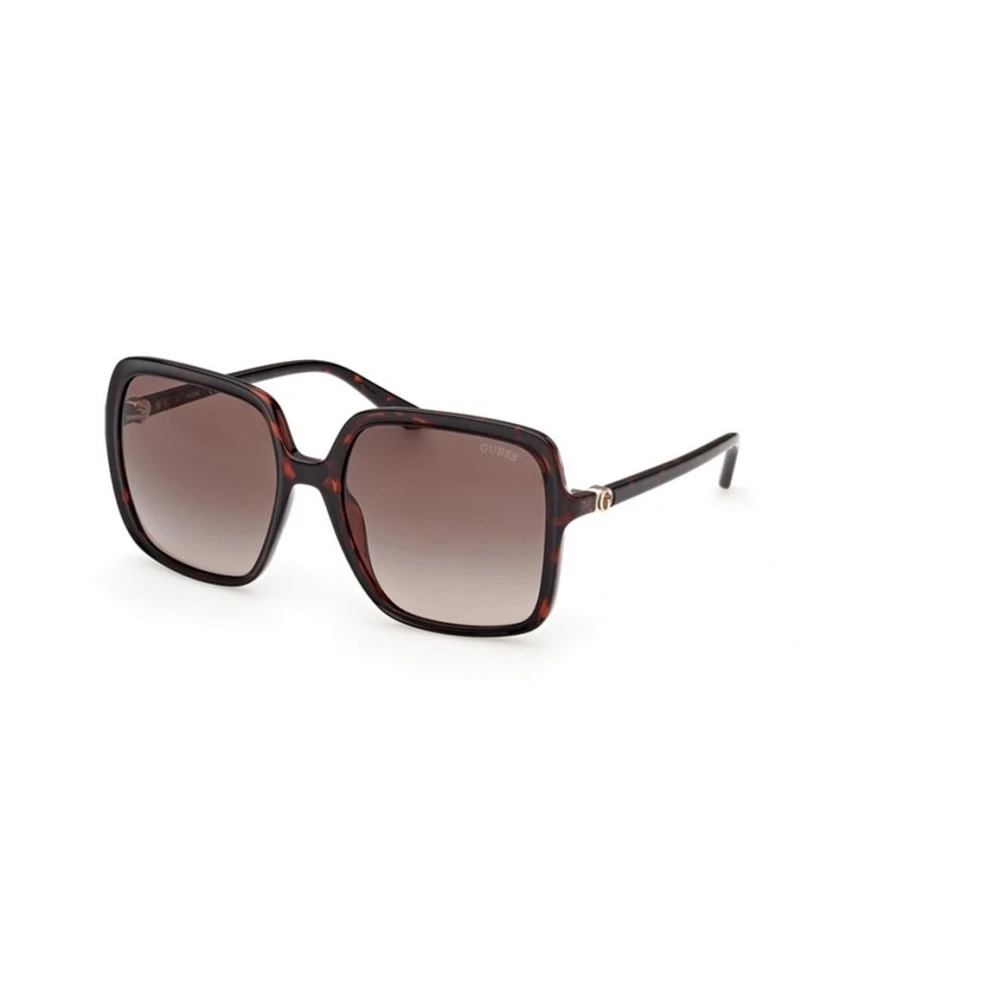 Guess Women's Brown Square Sunglasses - Sunglasses - 57 Mm - Accessories