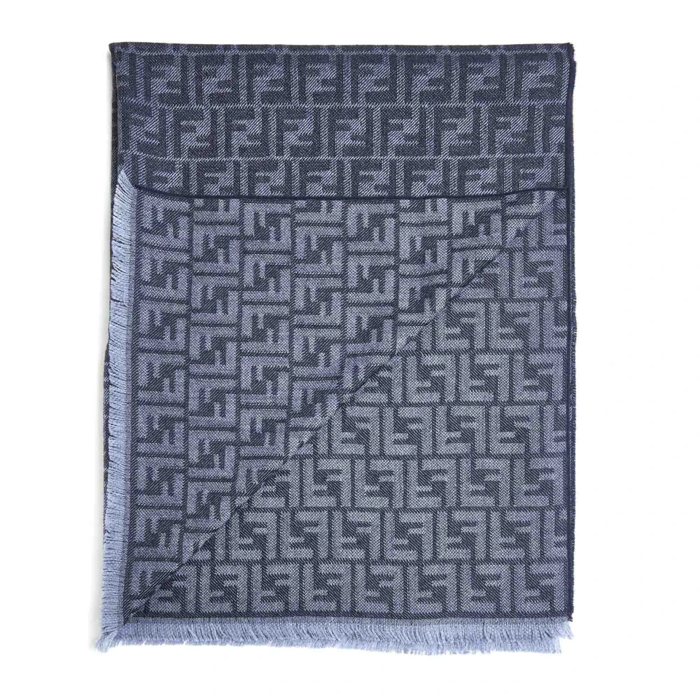 Fendi Stijlvolle Designer Handtassen Collectie Blue Heren
