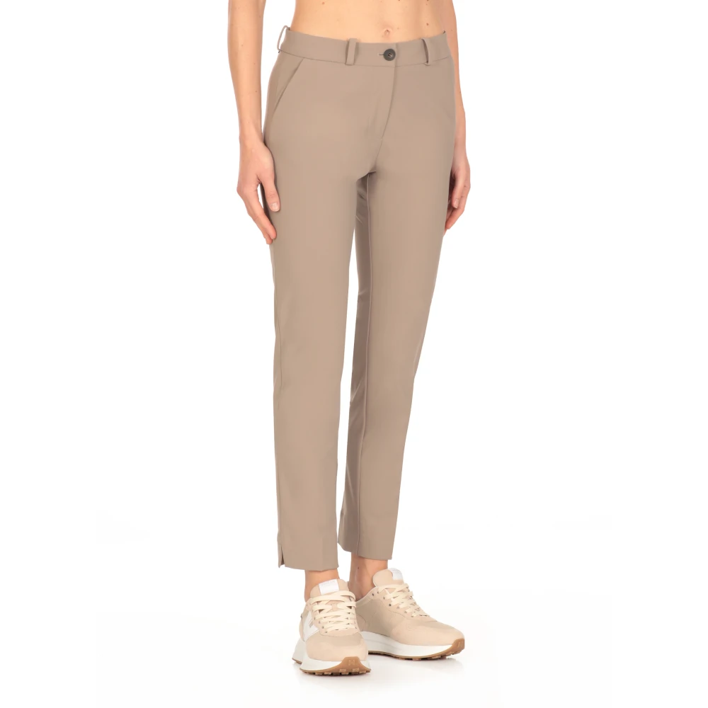 RRD Grijze Broek met Riemlussen Gray Dames