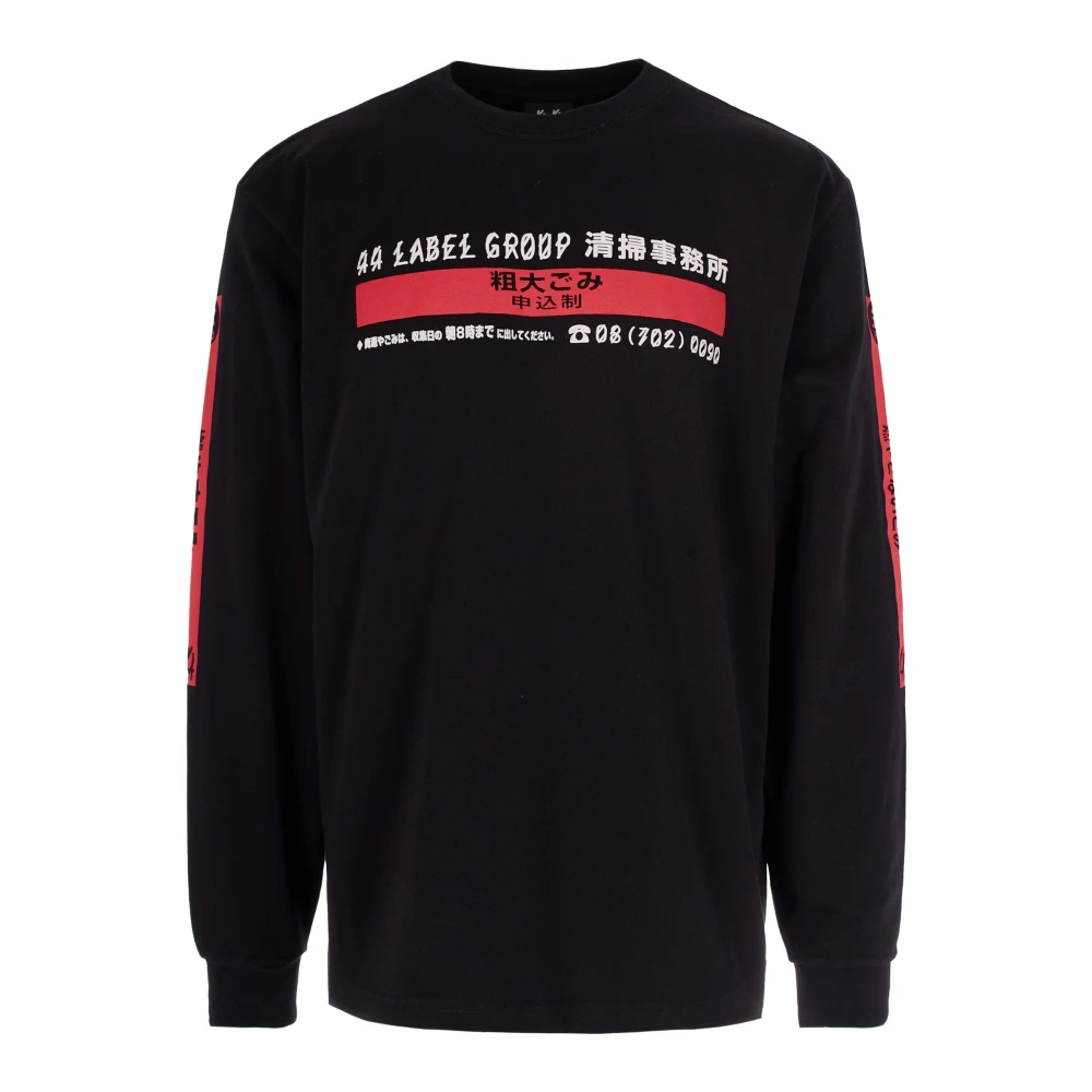 44 Label Group Men's Black T-Shirt Stop High Risk