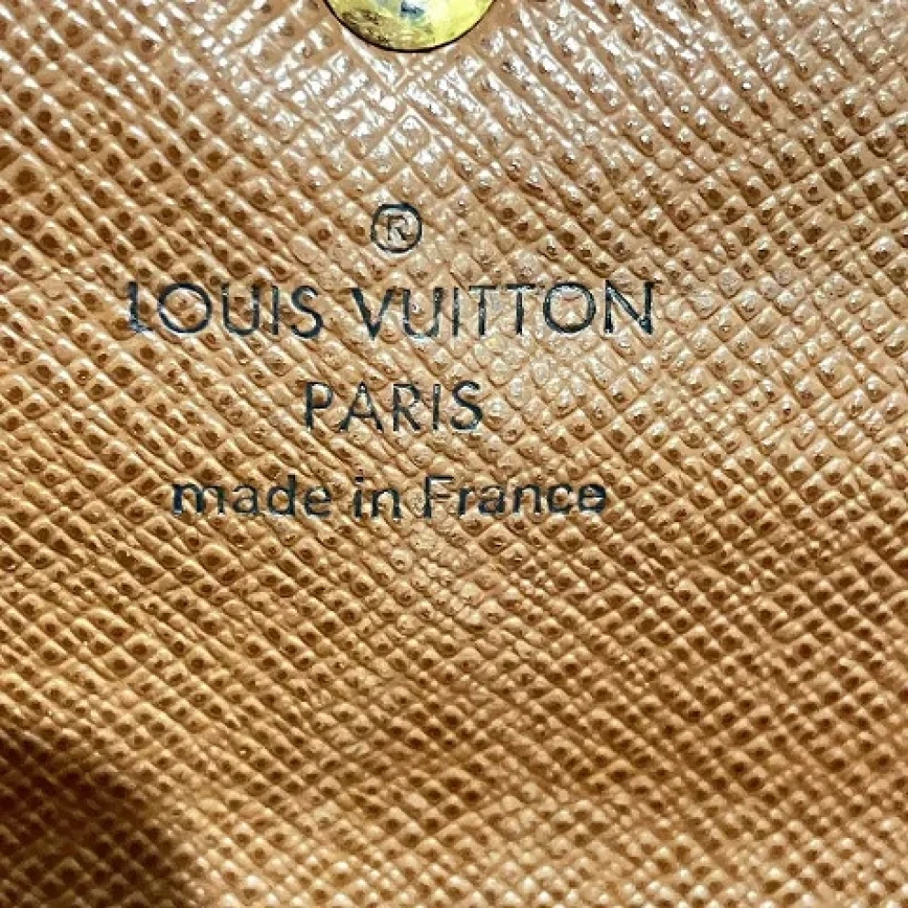 Louis Vuitton Vintage Pre-owned Canvas wallets Brown Dames