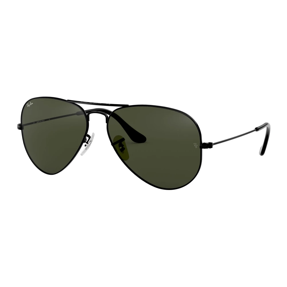 Ray-Ban Unisex Sunglasses Aviator 3025 L2823 Black Green Metal - One Size - Image 15