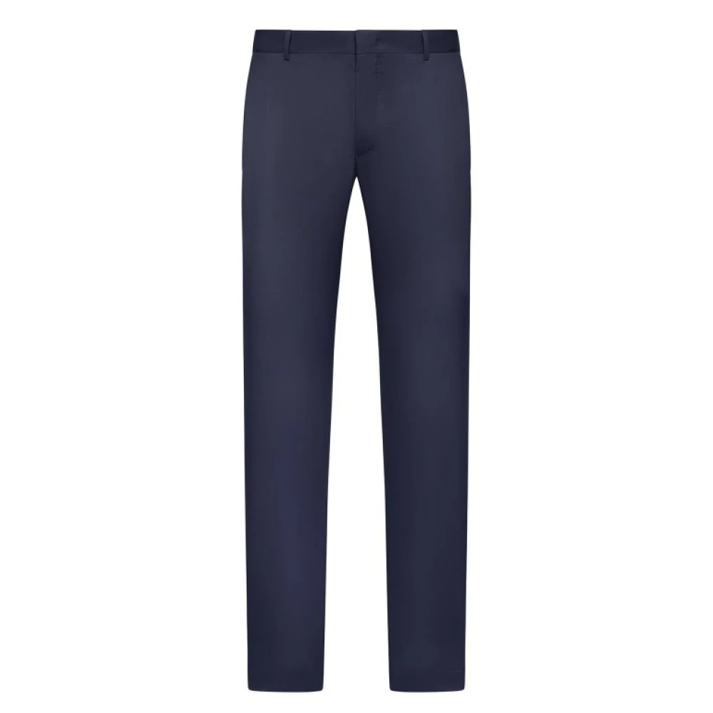 Pt Torino Men's Blue Straight Trousers, L, Epsilon Trousers