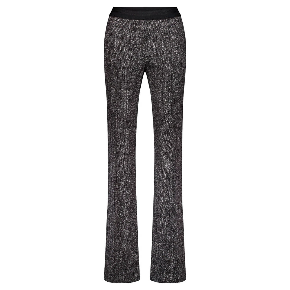 Gardeur Bootcut Slim Broek Zaria 622801 Black Dames