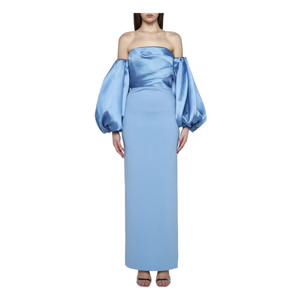Solace London Elegante Jurken Collectie Blue Dames