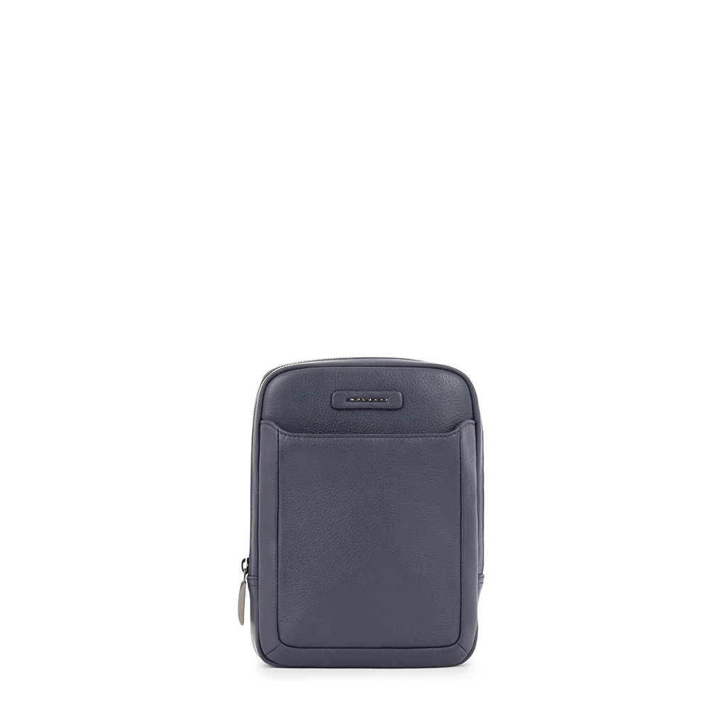 Piquadro Men's Blue Cross Body Messenger, One Size, Crossbody Bag