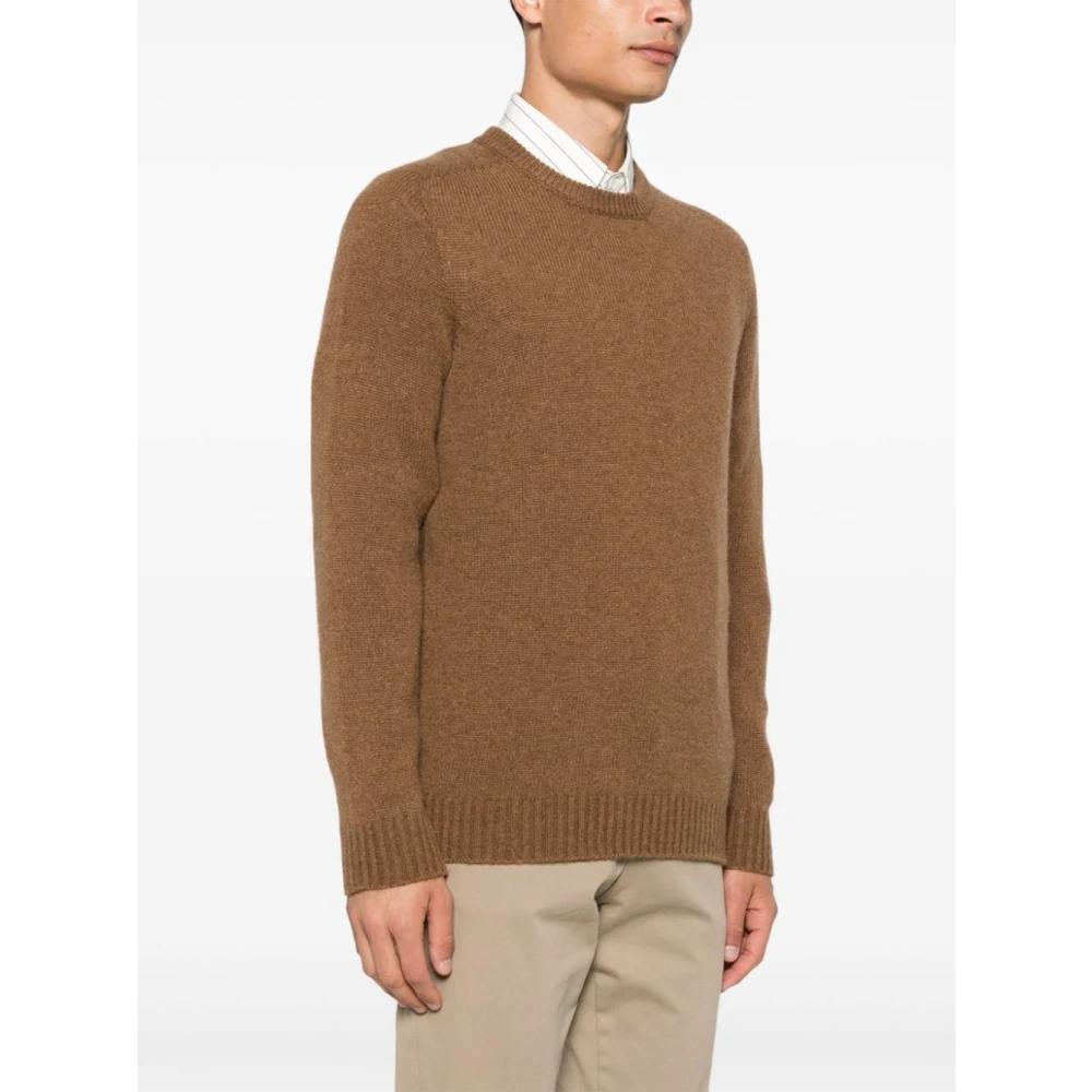 Roberto Collina Bruine Sweaters voor Mannen Brown Heren