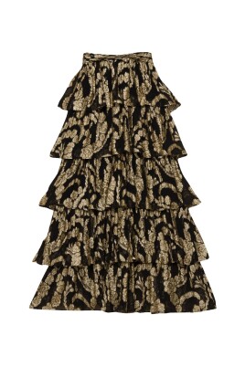 golden-ruffle-maxi-skirt