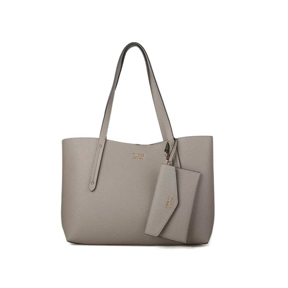 Guess Women's Gray Shopping Bags, One Size, Brenton Tote