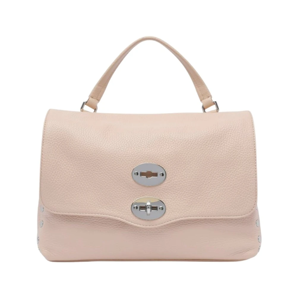 Zanellato Roze leren handtas Elegant en veelzijdig Pink Dames