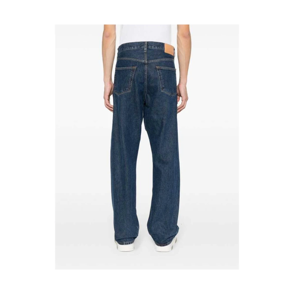 Sunflower Indigo Blue Denim Straight Leg Jeans Blue Heren