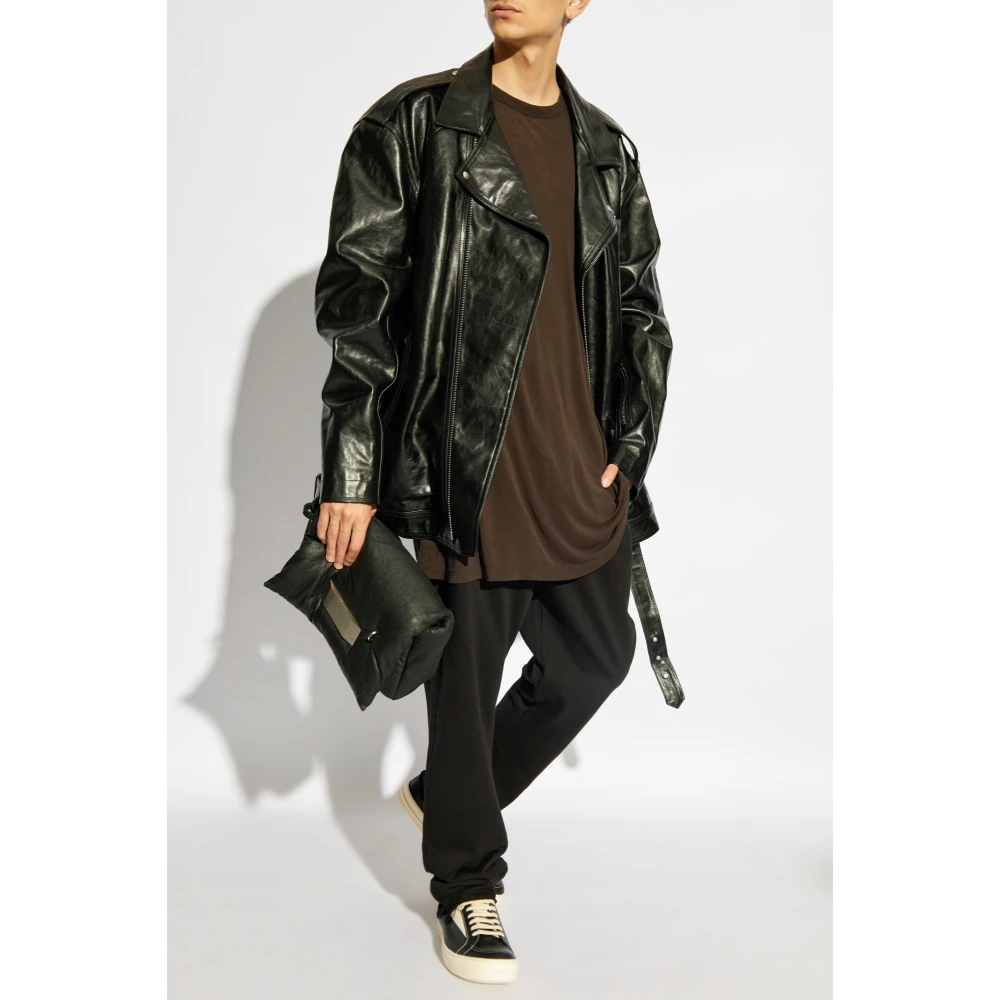 Rick Owens Level T Bruin T-Shirt Brown Heren