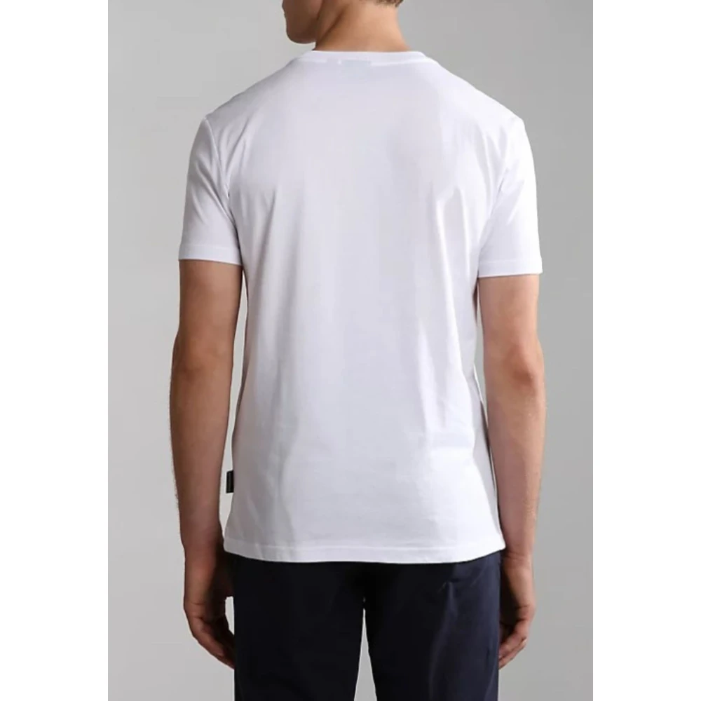 Napapijri Heren Salis T-shirt White Heren